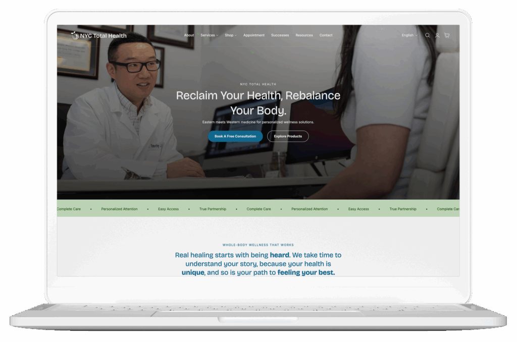 Doctor consulting patient for health solutions.