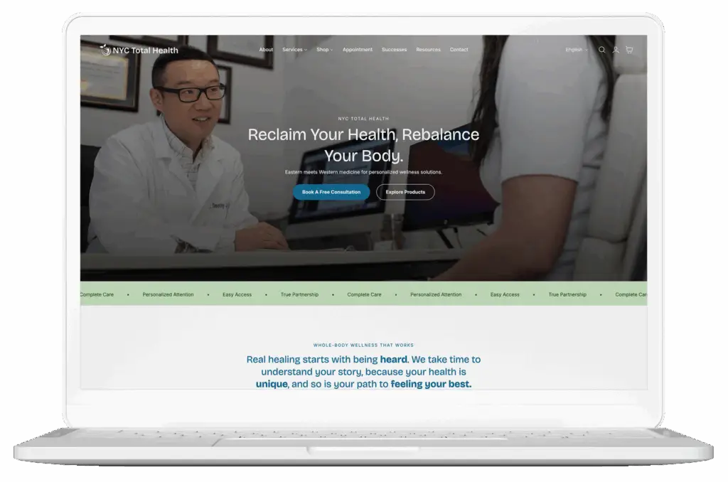 Doctor consulting patient for health solutions.