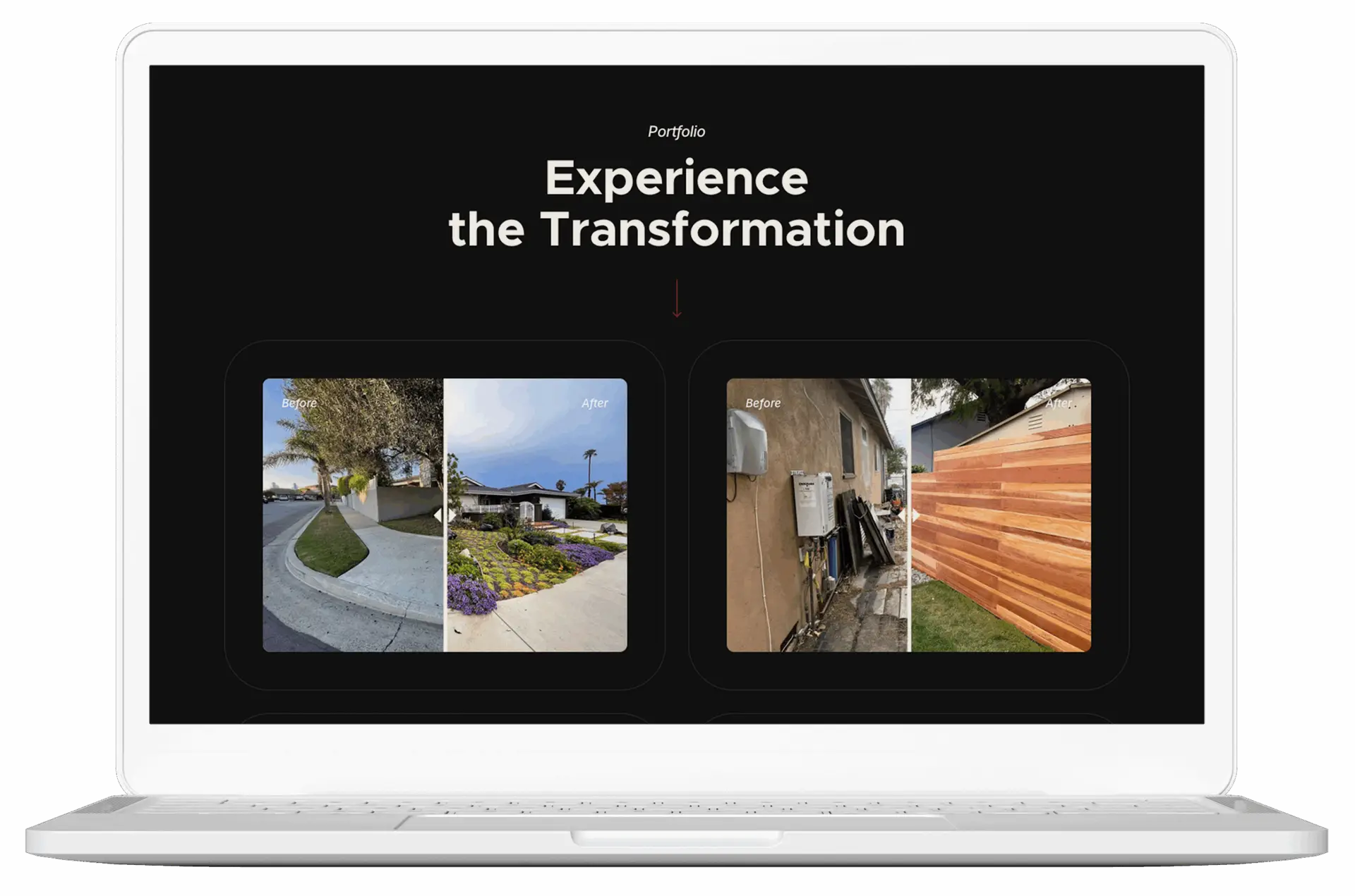 Before and after home renovation transformations