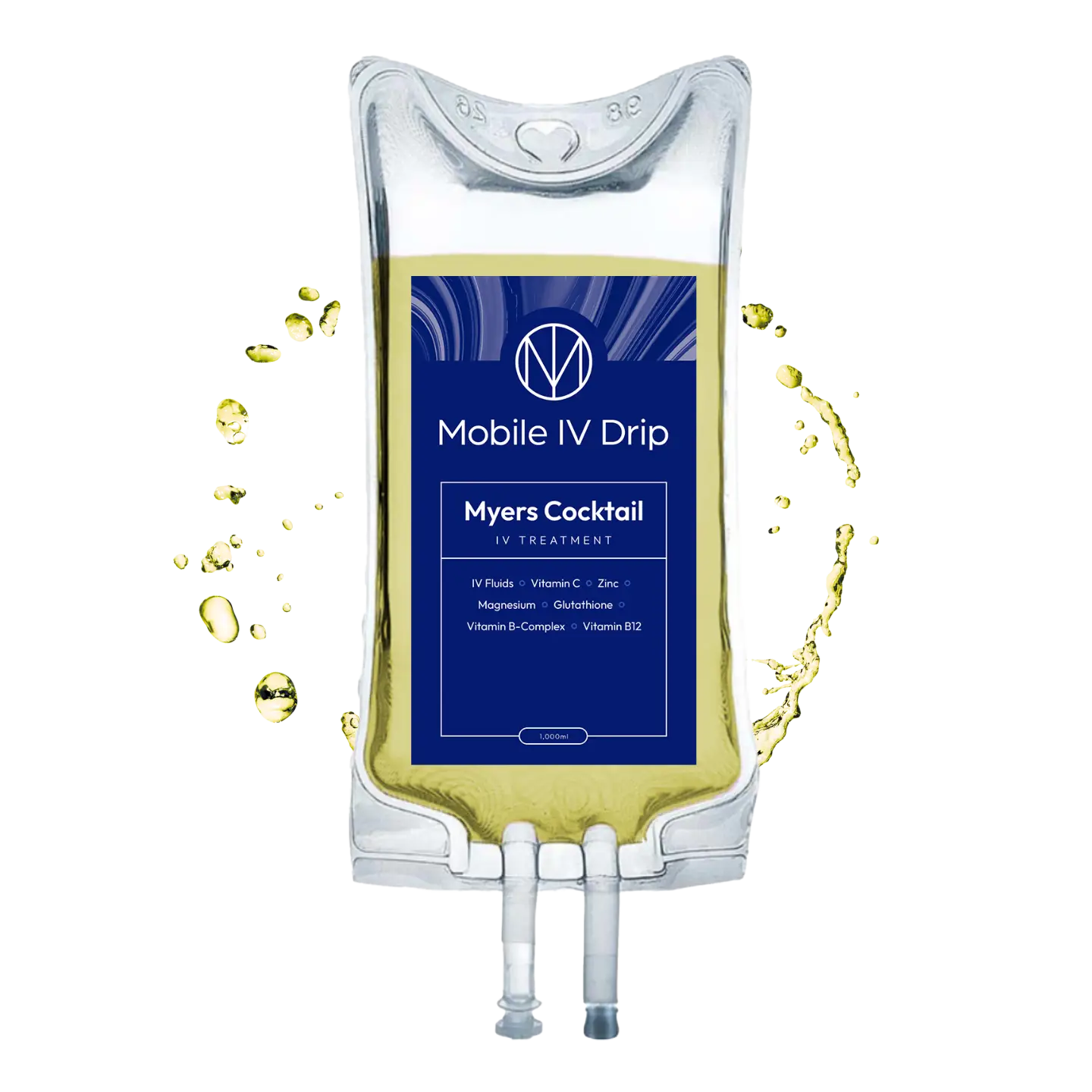 Mobile IV drip Myers Cocktail treatment