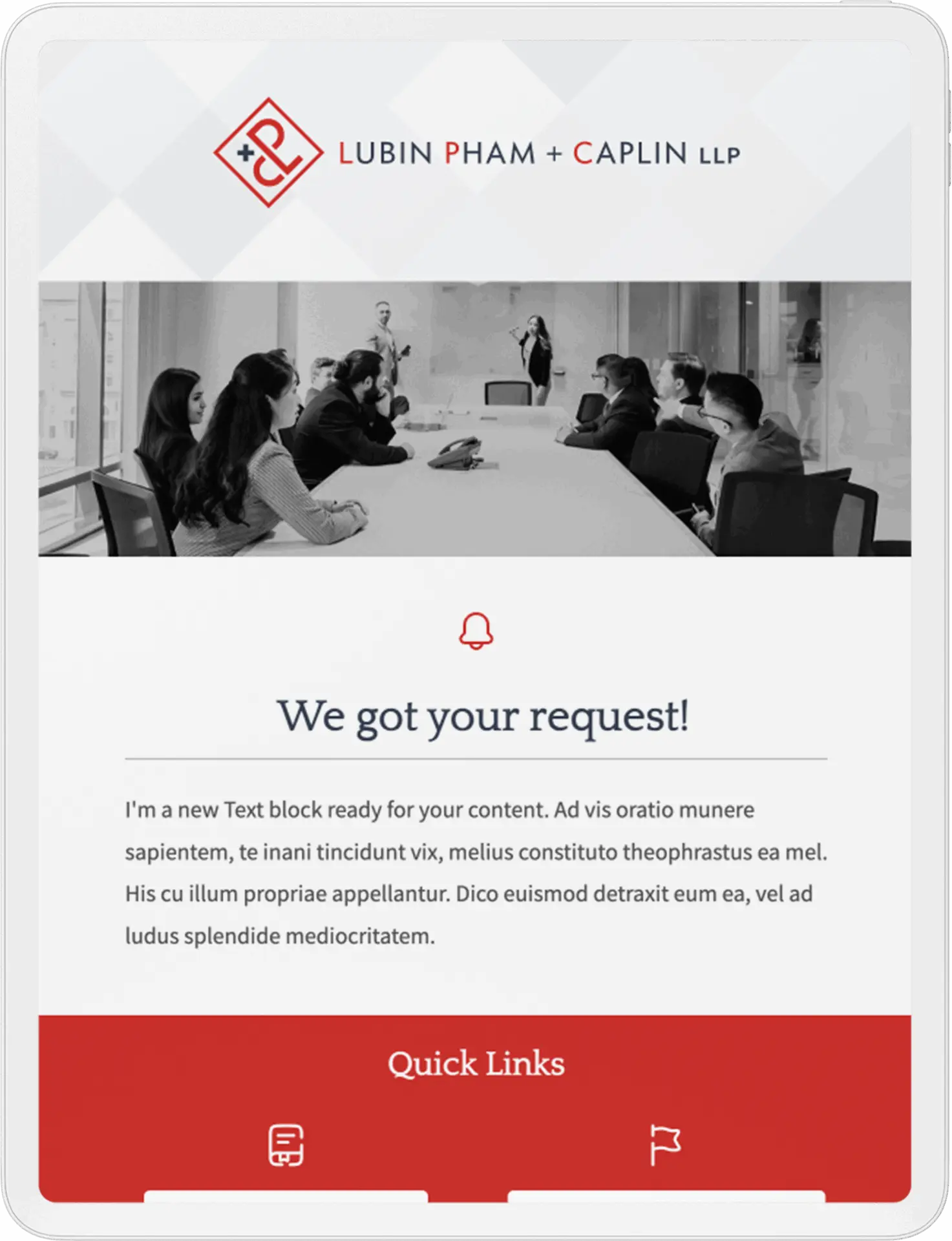 lpc lawmatics email tablet