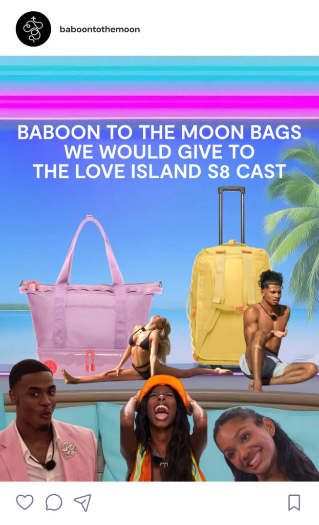 baboon loveisland post 1