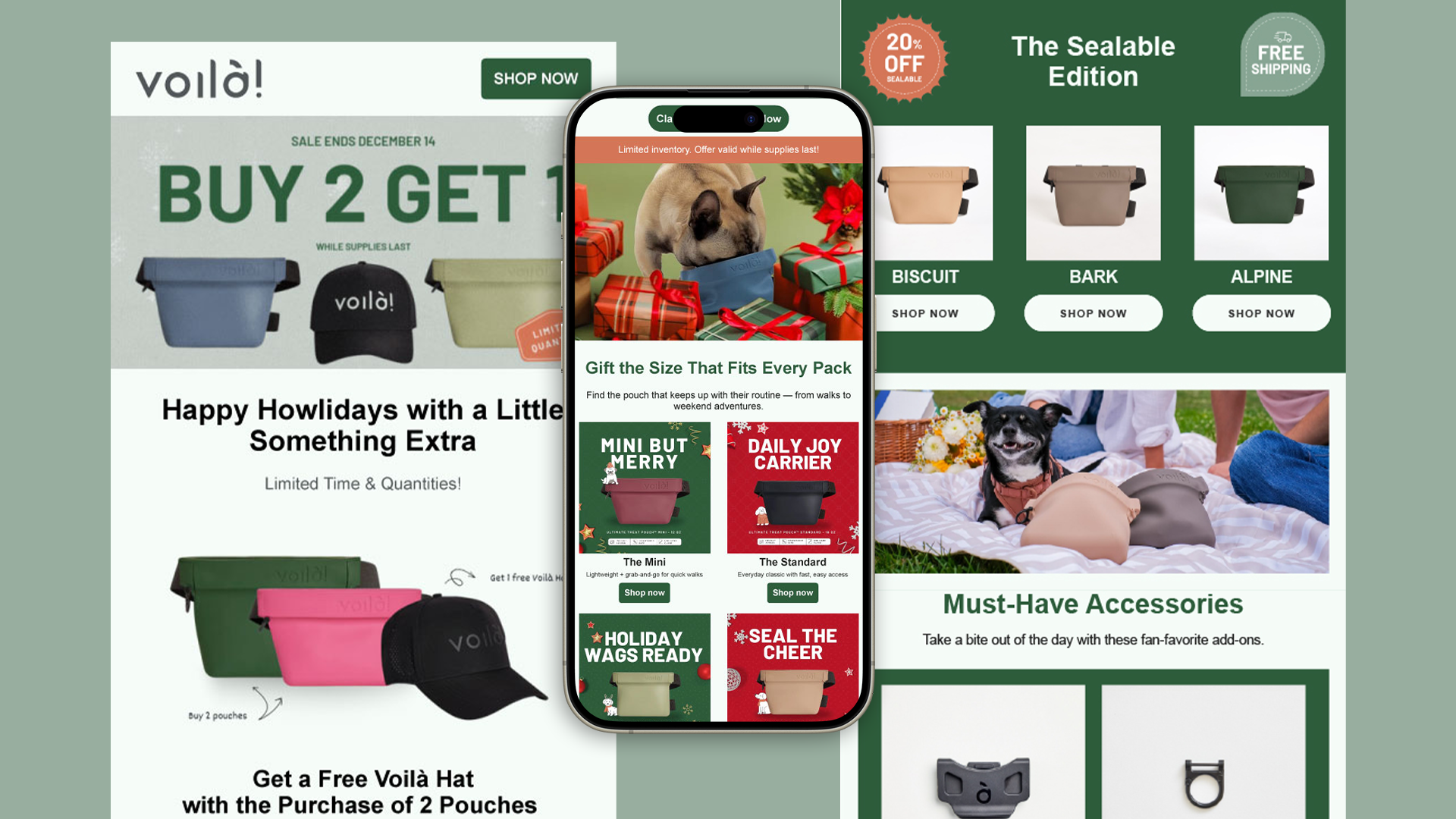 Voilà Pets emails